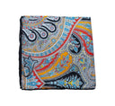 EMERALD PAISELY POCKET SQUARE