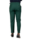 DARK FOREST GREEN TROUSERS