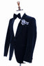 NAVY BLUE VELVET TUXEDO