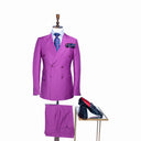 LAVENDER DOUBLE BREASTED SUIT