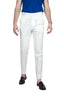 WHITE LINEN TROUSERS