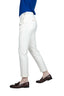 WHITE WOOL TROUSERS