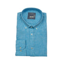 CAVANNA OCEAN BLUE LINEN SHIRT