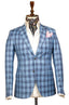 LIGHT BLUE PLAID SPORT COAT