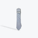 NAVY BLUE PATTERNED TIE