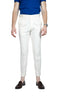 WHITE WOOL TROUSERS