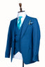 BLUE TEAL 3 PIECE SUIT