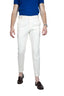 WHITE WOOL TROUSERS