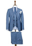 GREY BLUE 3 PIECE SUIT