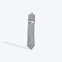 CHARCOAL GREY PATTERNED TIE
