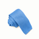 LIGHT BLUE CROCHET TIE