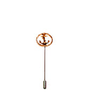 ROSE GOLD LAPEL BROOCH