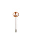 ROSE GOLD LAPEL BROOCH