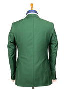 INDIGO GREEN DOUBLE BREASTED SUIT