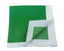 GREEN WHITE POCKET SQUARE