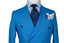 AQUA BLUE DOUBLE BREASTED SPORT COAT