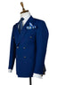 ROYAL BLUE DOUBLE BREASTED SPORT COAT