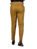 BROWN LINEN TROUSERS
