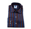 BLUE BROWN STRIPE SHIRT